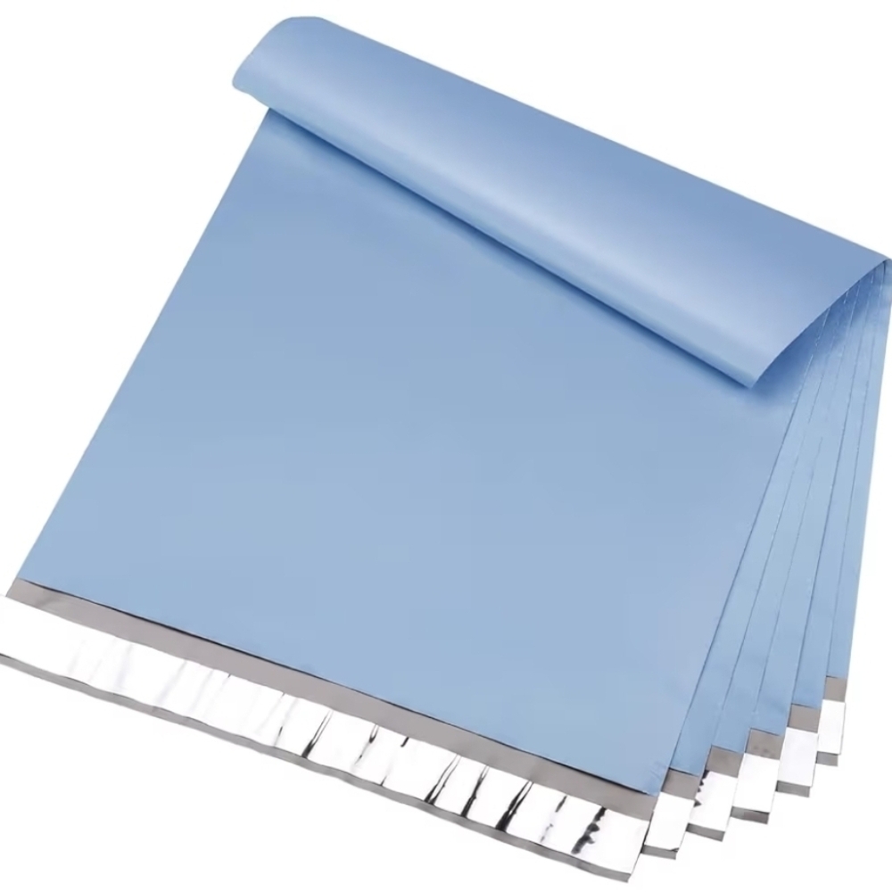 Hazy Blue Polymailers (10 X 13) 15 Ct